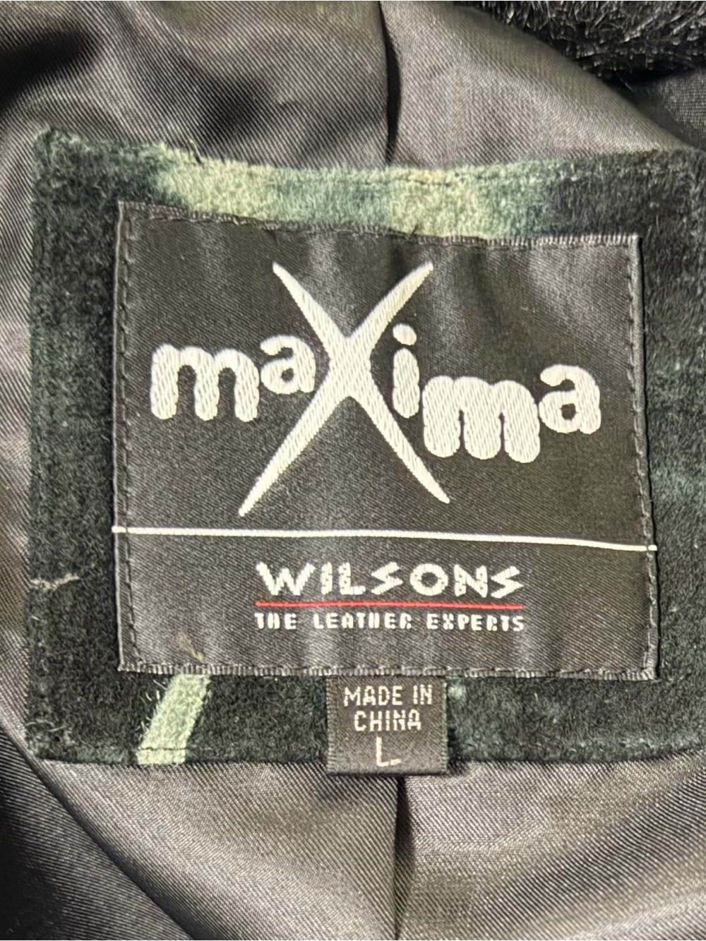 Vintage Luxe Maxima Wilson’s 100% Leather Belted Jacket EUC Sz L - Picture 2 of 6